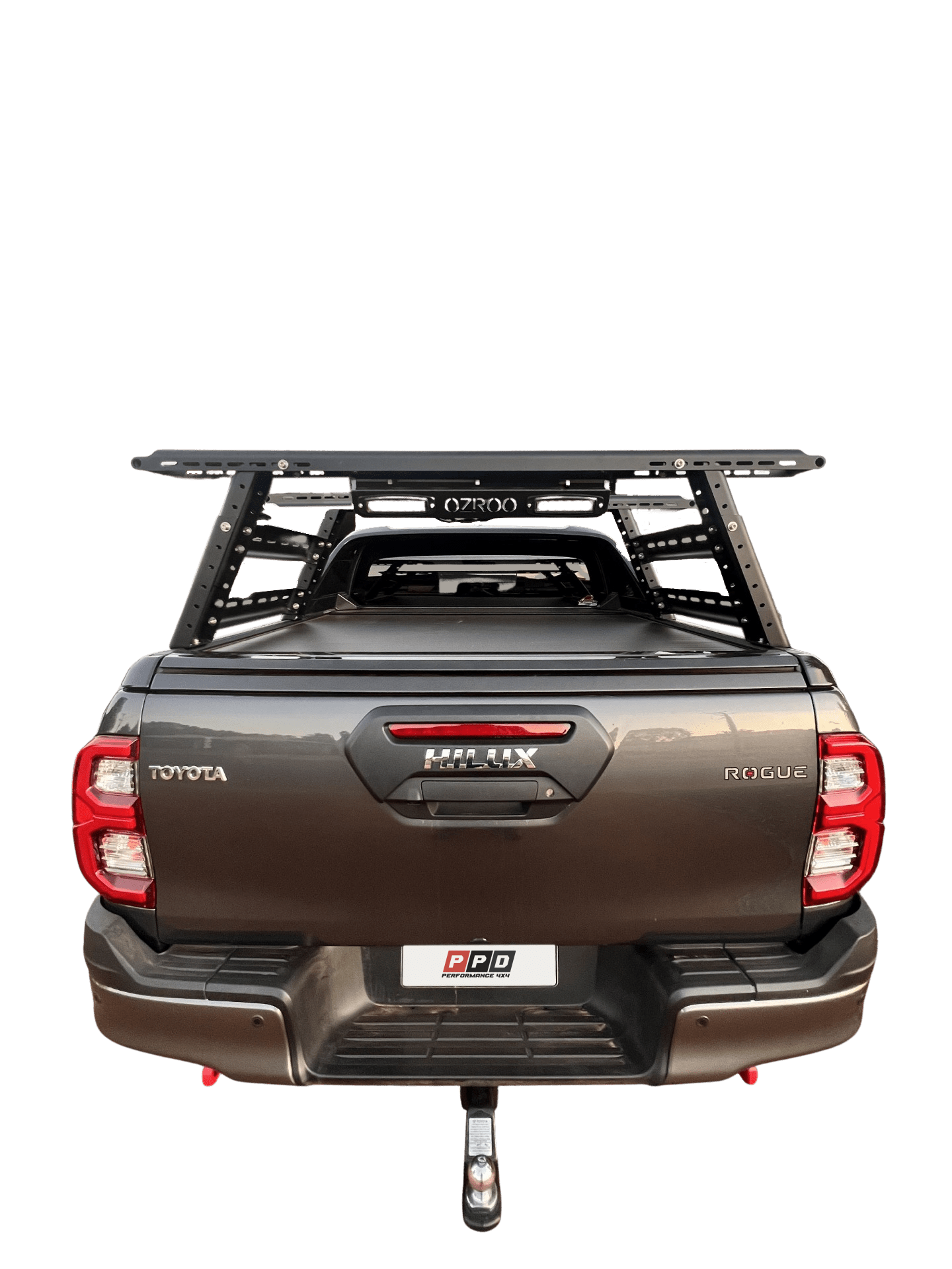 OzRoo - Toyota Hilux (2020 - 2025) ROGUE Specific Tub Rack - Half Height & Full Height - 4X4OC™ | 4x4 Offroad Centre