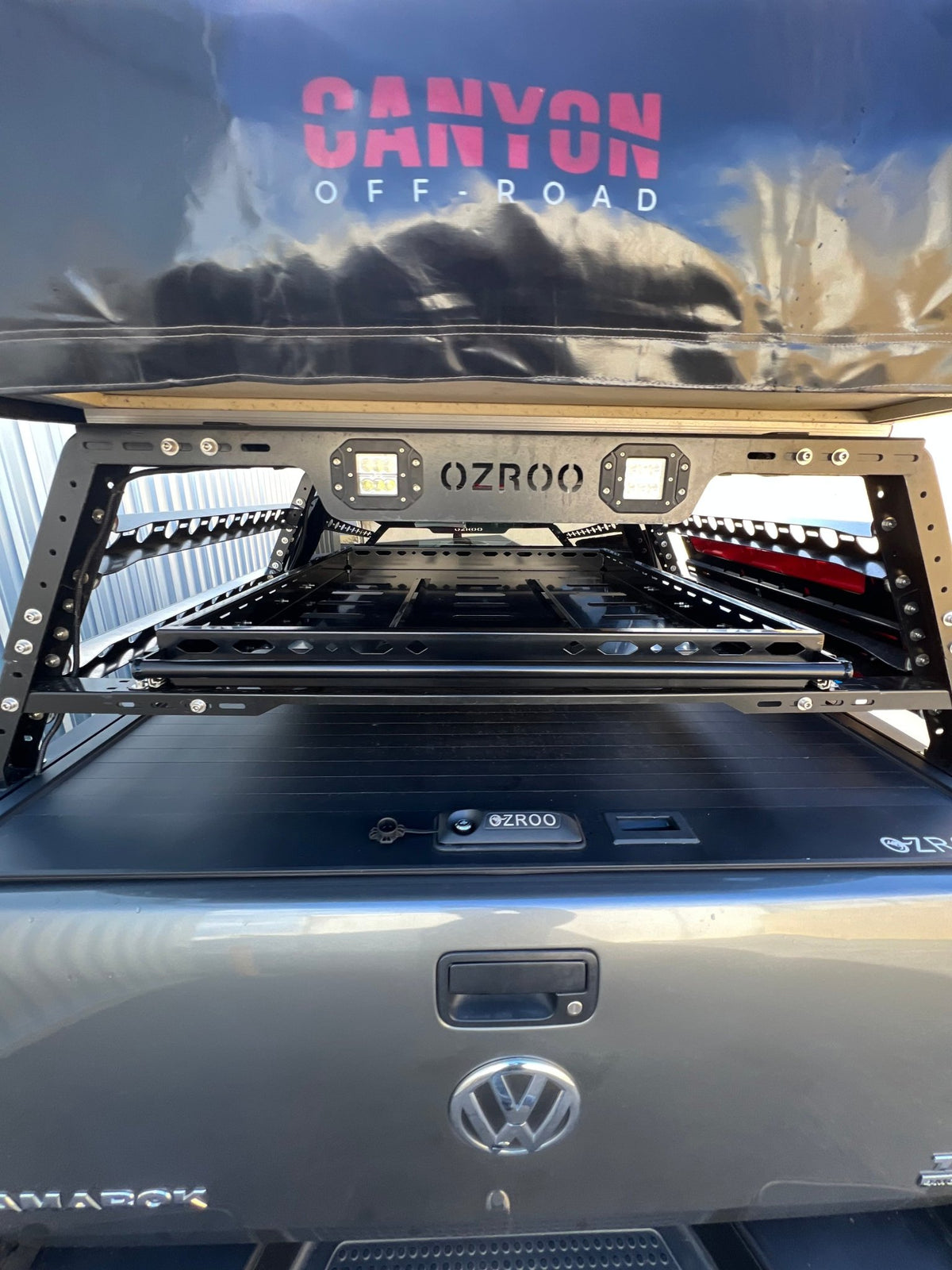 OzRoo - Universal Tub Rack Draw Slide to suit Ozroo Tub Rack - 4X4OC™ | 4x4 Offroad Centre