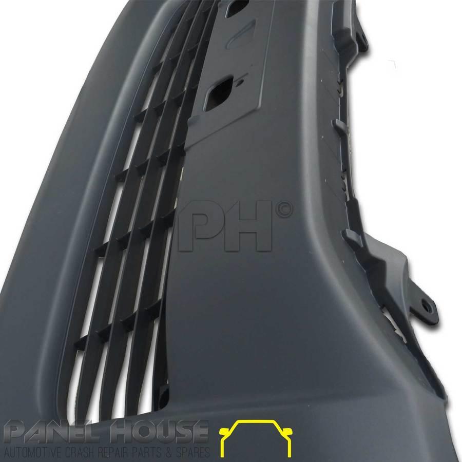 Panel House - Bumper Bar FRONT Plastic Fits Toyota Hilux 2WD & 4WD SR WorkMate 06 - 11 - 02 - 15 - 4X4OC™ | 4x4 Offroad Centre