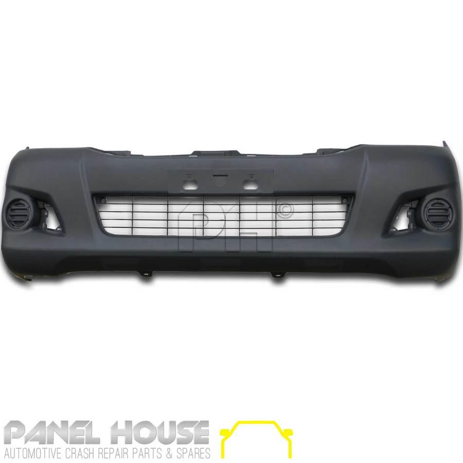 Panel House - Bumper Bar FRONT Plastic Fits Toyota Hilux 2WD & 4WD SR WorkMate 06 - 11 - 02 - 15 - 4X4OC™ | 4x4 Offroad Centre