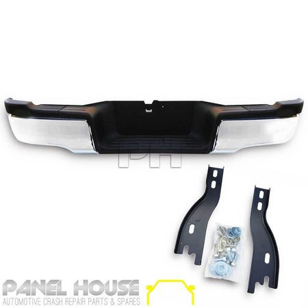 Panel House - Bumper Bar REAR Chrome Step Fits Toyota Hilux 15 - 20 - 4X4OC™ | 4x4 Offroad Centre