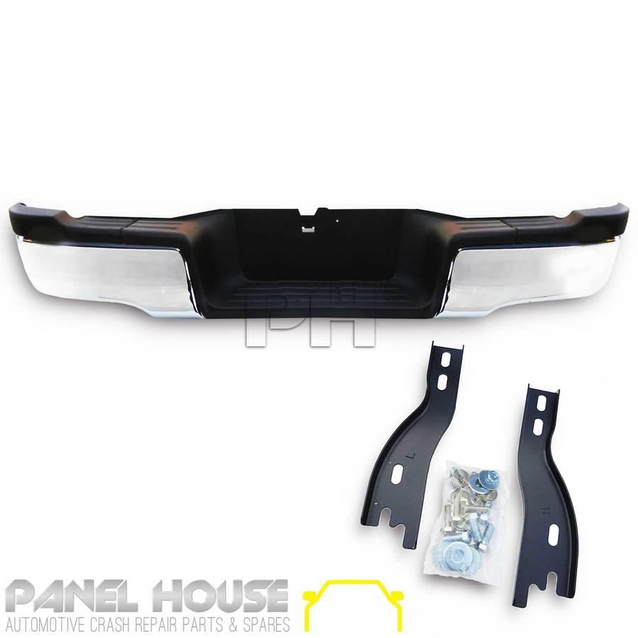 Panel House - Bumper Bar REAR Chrome Step Fits Toyota Hilux 15 - 20 - 4X4OC™ | 4x4 Offroad Centre