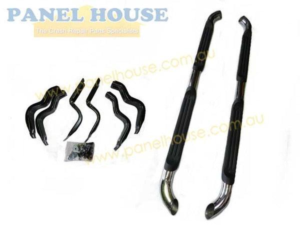 Panel House - Chrome Side Step Kit NEW fits Ford Ranger PX Ute 2011 On Dual Cab Aftermarket - 4X4OC™ | 4x4 Offroad Centre