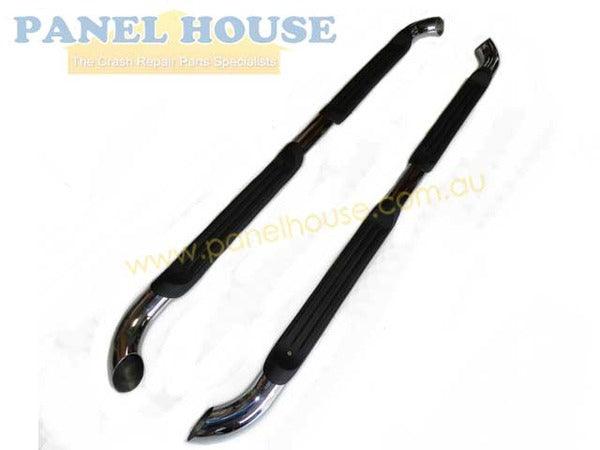 Panel House - Chrome Side Step Kit NEW fits Ford Ranger PX Ute 2011 On Dual Cab Aftermarket - 4X4OC™ | 4x4 Offroad Centre