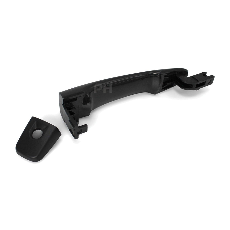 Panel House - Door Handle BLACK Right With Key Hole fits Nissan Navara D23 NP300 2015 - 2020 - 4X4OC™ | 4x4 Offroad Centre