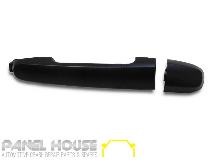 Panel House - Door Handle LEFT Front Outer Black NO KEYHOLE Fits Toyota HILUX 11 - 14 Ute - 4X4OC™ | 4x4 Offroad Centre