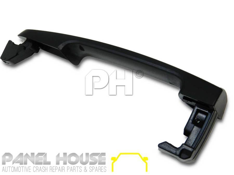 Panel House - Door Handle LEFT Front Outer Black NO KEYHOLE Fits Toyota HILUX 11 - 14 Ute - 4X4OC™ | 4x4 Offroad Centre