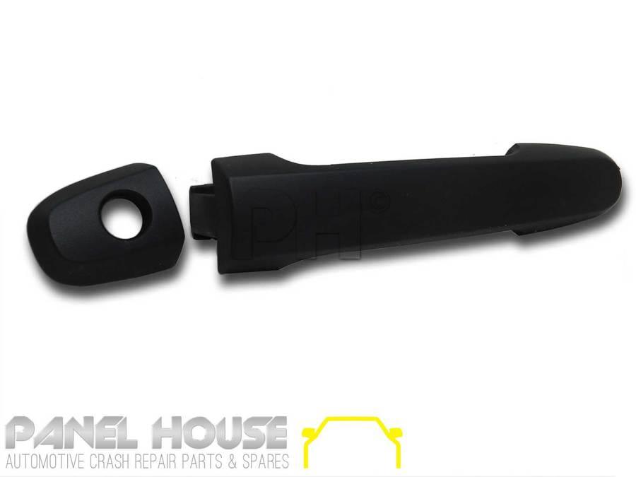 Panel House - Door Handle PAIR Front Outer Black WITH KEYHOLE Fits Toyota HILUX 11 - 14 Ute - 4X4OC™ | 4x4 Offroad Centre