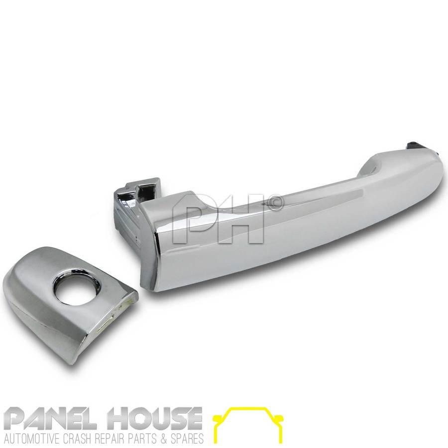 Panel House - Door Handle RIGHT Outer Front Chrome With Lock Hole NEW Fits Toyota Hilux 11 - 13 - 4X4OC™ | 4x4 Offroad Centre