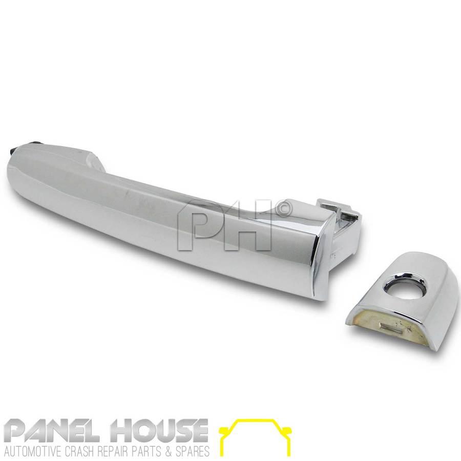 Panel House - Door Handle RIGHT Outer Front Chrome With Lock Hole NEW Fits Toyota Hilux 11 - 13 - 4X4OC™ | 4x4 Offroad Centre