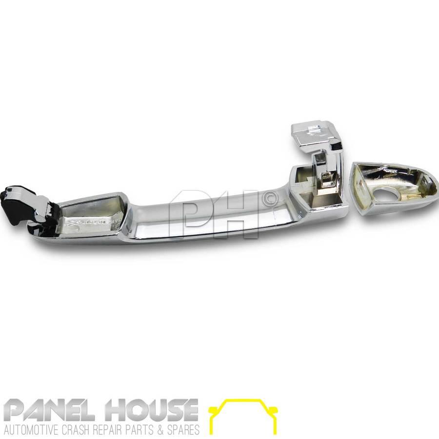 Panel House - Door Handle RIGHT Outer Front Chrome With Lock Hole NEW Fits Toyota Hilux 11 - 13 - 4X4OC™ | 4x4 Offroad Centre