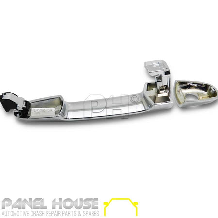 Panel House - Door Handle RIGHT Outer Front Chrome With Lock Hole NEW Fits Toyota Hilux 11 - 13 - 4X4OC™ | 4x4 Offroad Centre