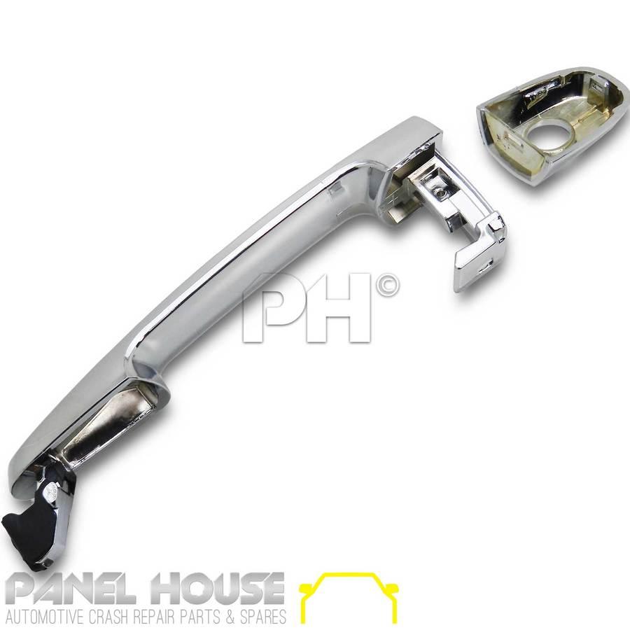 Panel House - Door Handle RIGHT Outer Front Chrome With Lock Hole NEW Fits Toyota Hilux 11 - 13 - 4X4OC™ | 4x4 Offroad Centre