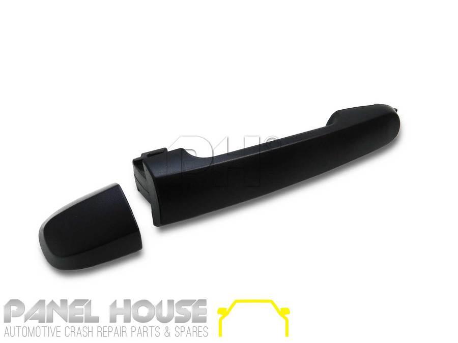 Panel House - Door Handle RIGHT Rear Outer Black NO KEYHOLE TYPE Fits Toyota HILUX Ute 05 - 11 - 4X4OC™ | 4x4 Offroad Centre