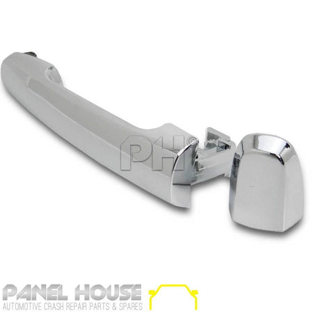 Panel House - Door Handle SET Outer Chrome 1 KEYHOLE Fits Toyota Hilux 05 - 11 - 4X4OC™ | 4x4 Offroad Centre