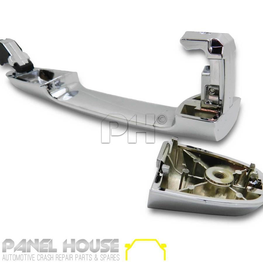 Panel House - Door Handle SET Outer Chrome 1 KEYHOLE Fits Toyota Hilux 05 - 11 - 4X4OC™ | 4x4 Offroad Centre