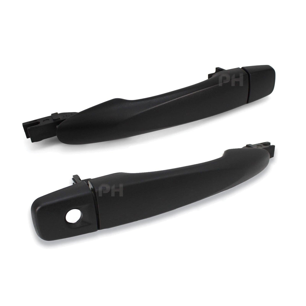 Panel House - Door Handles BLACK PAIR Front fits Nissan Navara D23 NP300 2015 - 2020 - 4X4OC™ | 4x4 Offroad Centre