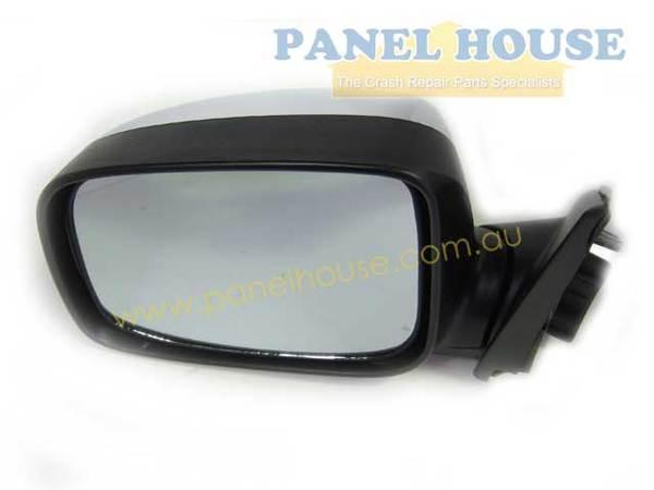 Panel House - Door Mirror CHROME Electric LEFT Hand Side for Ute Rodeo DMax LH - 4X4OC™ | 4x4 Offroad Centre