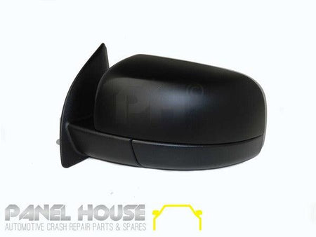 Panel House - Door Mirror LEFT Black Electric fits Ford Ranger PX Ute 2011 - 2015 - 4X4OC™ | 4x4 Offroad Centre