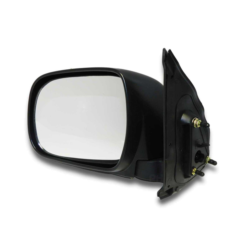 Panel House - Door Mirror LEFT Black Manual Fits Toyota Hilux Ute 05 - 15 GGN KUN TGN - 4X4OC™ | 4x4 Offroad Centre