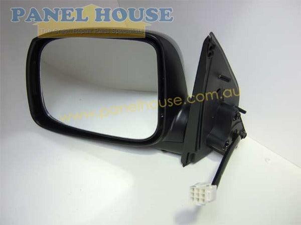 Panel House - Door Mirror LEFT Electric Black With Blinker fits Holden Rodeo RA 06 - 08 - 4X4OC™ | 4x4 Offroad Centre