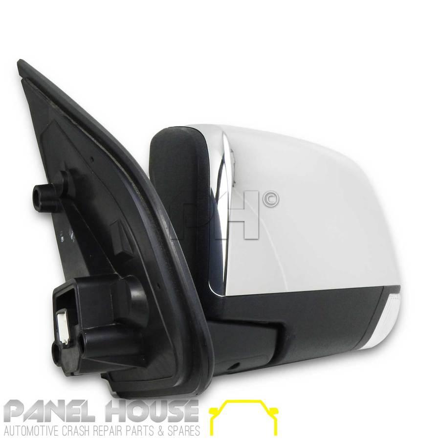 Panel House - Door Mirror LEFT With Blinker Chrome AUTO FOLD fits Isuzu D - Max 12 - 14 Ute DMAX - 4X4OC™ | 4x4 Offroad Centre