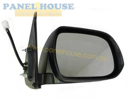 Panel House - Door Mirror PAIR Chrome Electric With Blinker Fits Toyota Hilux 2011 - 2014 - 4X4OC™ | 4x4 Offroad Centre
