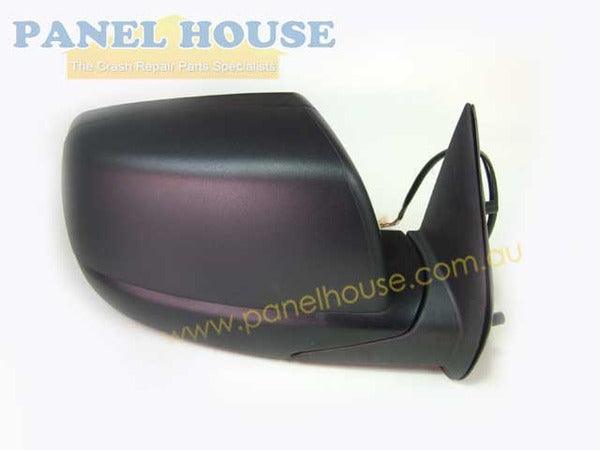 Panel House - Door Mirror RIGHT Black Electric fits Mazda BT50 06 - 11 & Ford Ranger PJ PK 06 - 11 - 4X4OC™ | 4x4 Offroad Centre