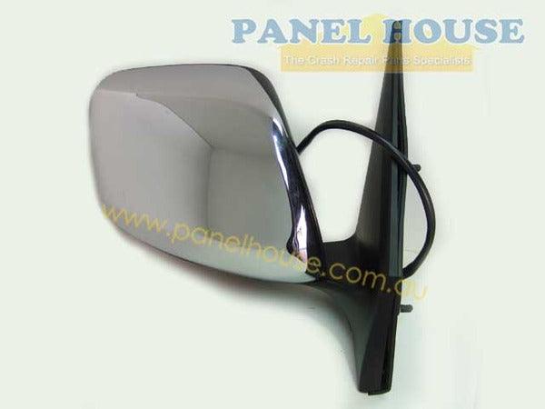 Panel House - Door Mirror RIGHT Chrome Electric Fits Toyota Landcruiser 200 Series 07 - 12 - 4X4OC™ | 4x4 Offroad Centre