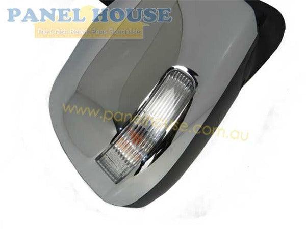 Panel House - Door Mirror RIGHT Chrome Electric With Blinker Fits Toyota Hilux 2011 - 2014 - 4X4OC™ | 4x4 Offroad Centre