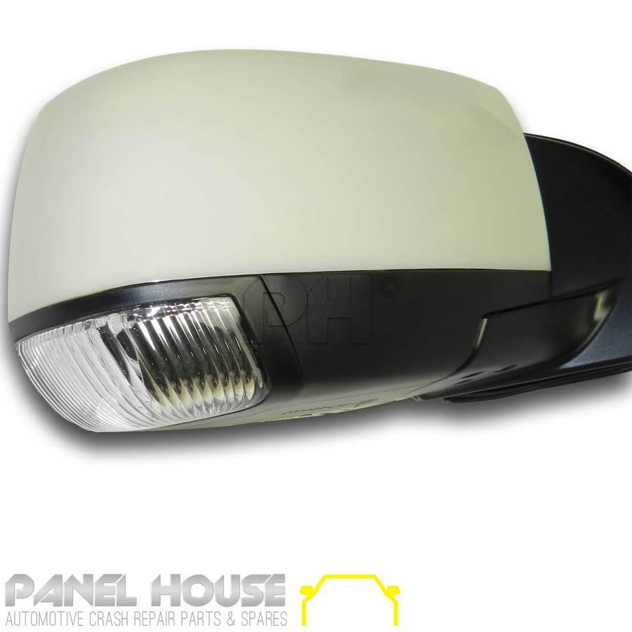 Panel House - Door Mirrors PAIR Auto Fold With Light fits Isuzu D - Max Ute 12 - 14 - 4X4OC™ | 4x4 Offroad Centre