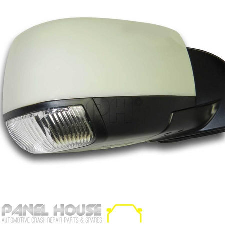 Panel House - Door Mirrors PAIR Auto Fold With Light fits Isuzu D - Max Ute 12 - 14 - 4X4OC™ | 4x4 Offroad Centre