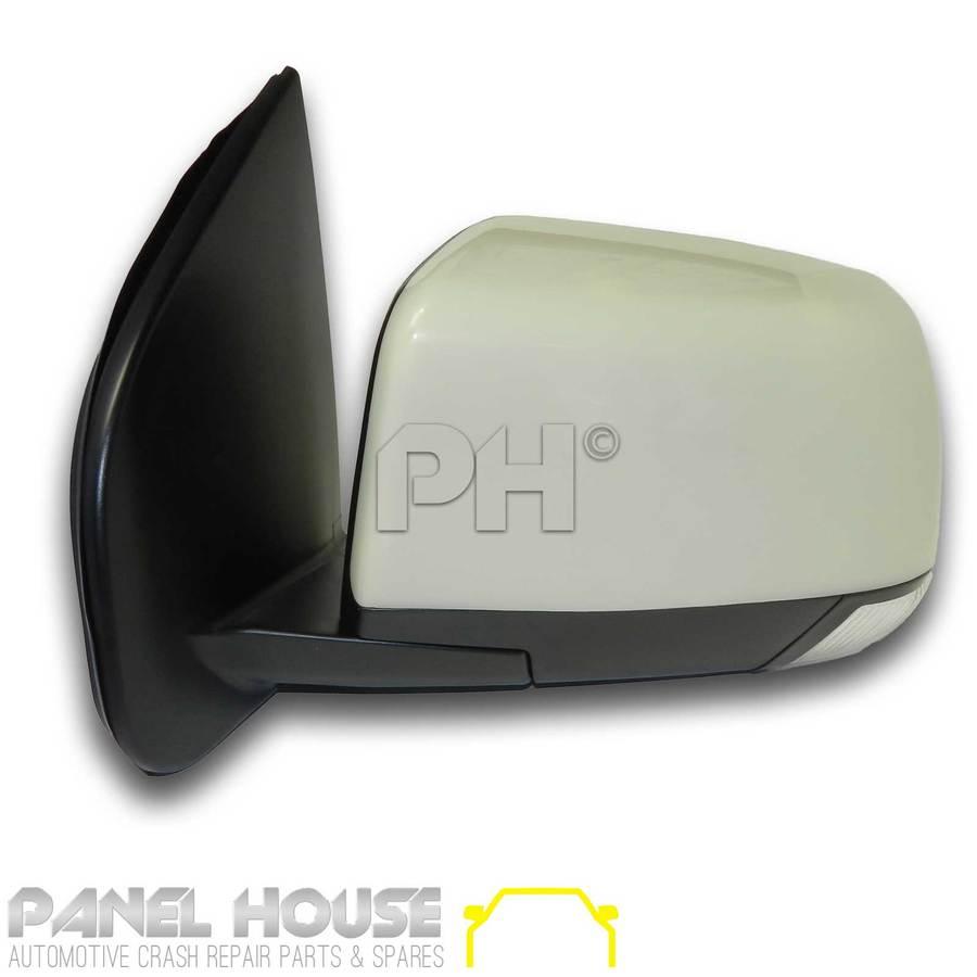 Panel House - Door Mirrors PAIR Auto Fold With Light fits Isuzu D - Max Ute 12 - 14 - 4X4OC™ | 4x4 Offroad Centre