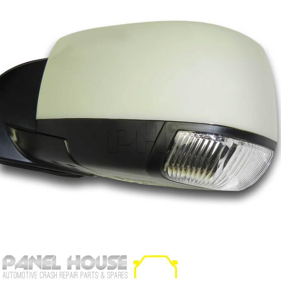 Panel House - Door Mirrors PAIR Auto Fold With Light fits Isuzu D - Max Ute 12 - 14 - 4X4OC™ | 4x4 Offroad Centre