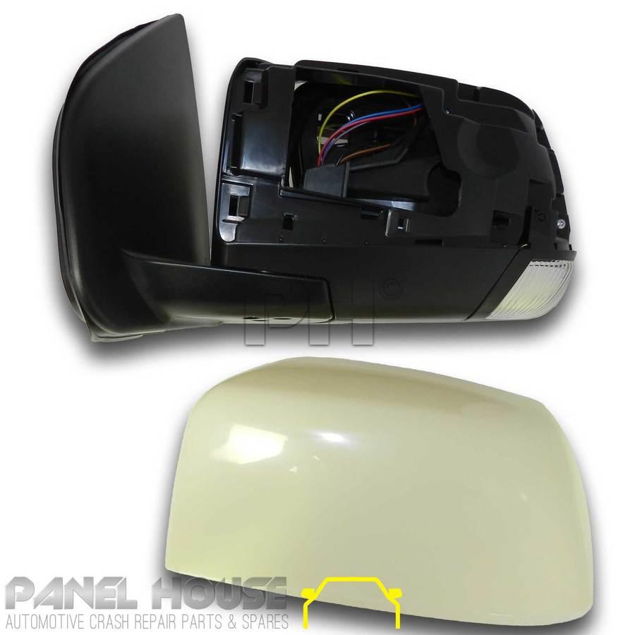 Panel House - Door Mirrors PAIR Auto Fold With Light fits Isuzu D - Max Ute 12 - 14 - 4X4OC™ | 4x4 Offroad Centre