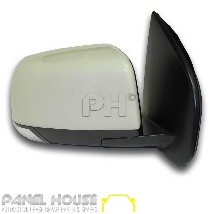 Panel House - Door Mirrors PAIR Auto Fold With Light fits Isuzu D - Max Ute 12 - 14 - 4X4OC™ | 4x4 Offroad Centre