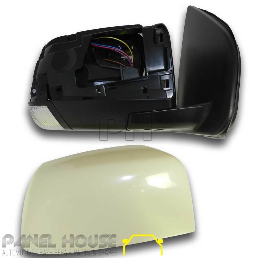 Panel House - Door Mirrors PAIR Auto Fold With Light fits Isuzu D - Max Ute 12 - 14 - 4X4OC™ | 4x4 Offroad Centre