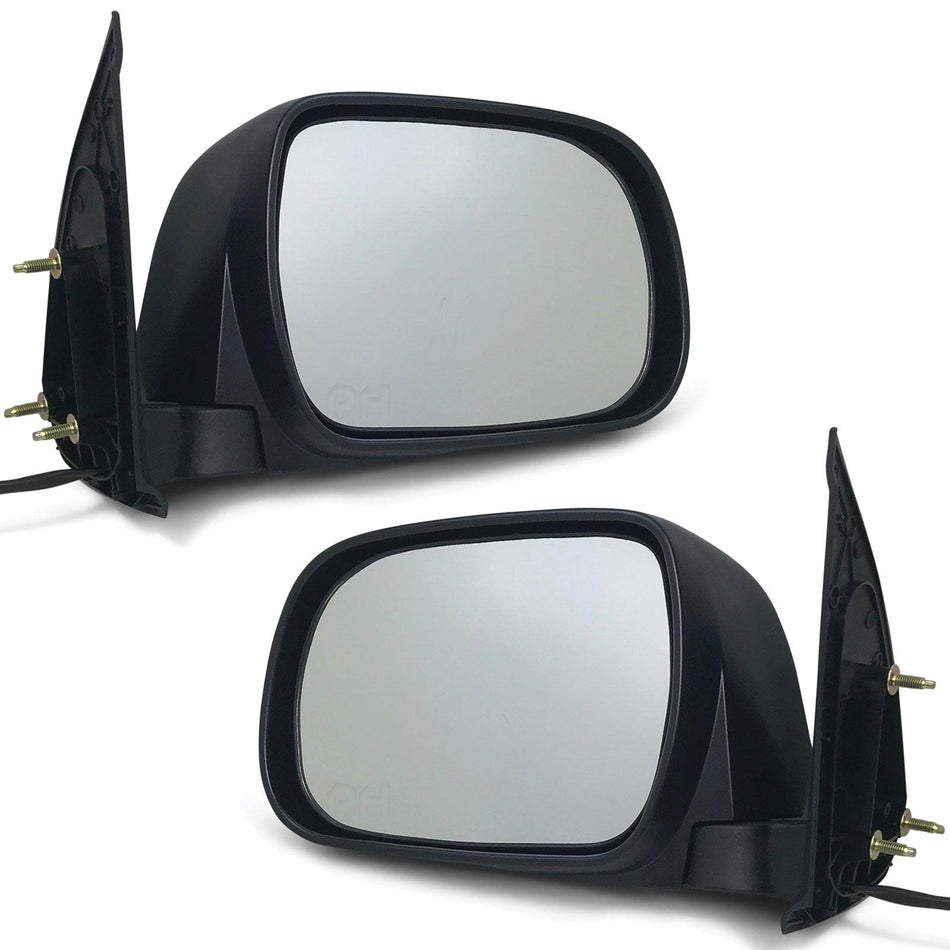 Panel House - Door Mirrors PAIR Black Electric Fits Toyota Hilux 2005 - 2010 - 4X4OC™ | 4x4 Offroad Centre