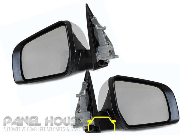 Panel House - Door Mirrors PAIR Chrome Electric AUTOFOLD fits Ford Ranger PX Ute 11 - 19 - 4X4OC™ | 4x4 Offroad Centre