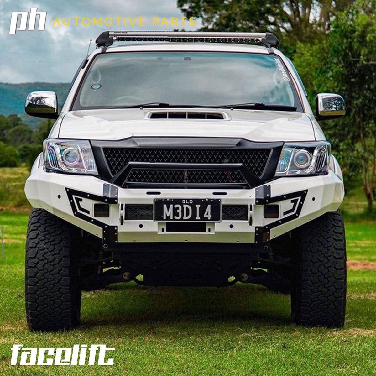 Panel House - Facelift Conversion Kit N70 fits Toyota Hilux 2005 - 2011 - 4X4OC™ | 4x4 Offroad Centre