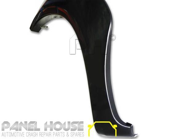 Panel House - Fender Flares OE Style Plastic LEFT Front with Rubber Fits Toyota Hilux 05 - 11 - 4X4OC™ | 4x4 Offroad Centre