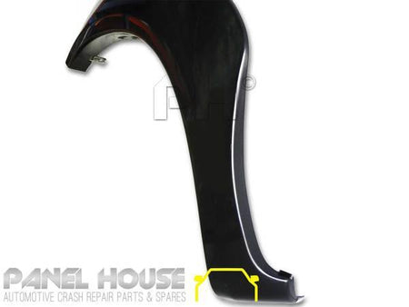 Panel House - Fender Flares OE Style Plastic PAIR Front with Rubber Fits Toyota Hilux 05 - 11 - 4X4OC™ | 4x4 Offroad Centre