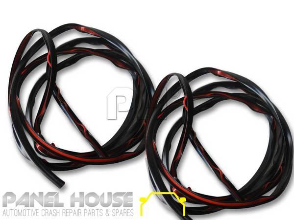 Panel House - Fender Flares OE Style Plastic PAIR Front with Rubber Fits Toyota Hilux 05 - 11 - 4X4OC™ | 4x4 Offroad Centre