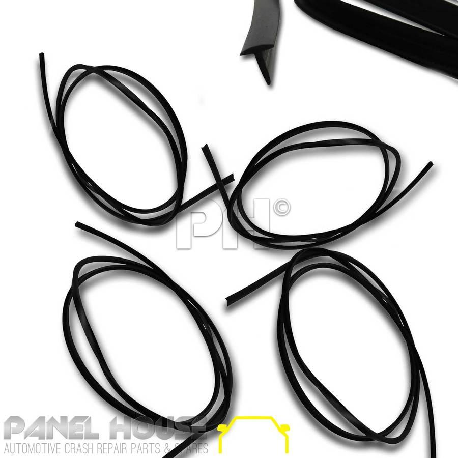 Panel House - Flare Rubber Gasket Strip 2Metre Lengths SET 4pce Fits Toyota Hilux 05 - 14 - 4X4OC™ | 4x4 Offroad Centre