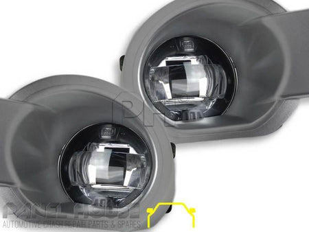 Panel House - Fog Lights LED Projector Upgrade Kit fits Ford RANGER PX Series 1 11 - 15 - 4X4OC™ | 4x4 Offroad Centre