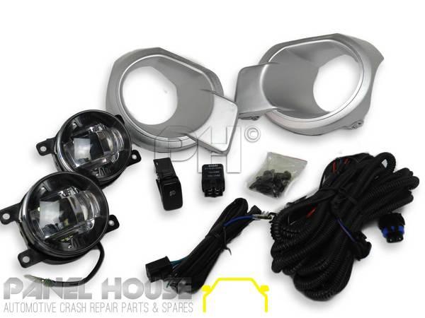 Panel House - Fog Lights LED Projector Upgrade Kit fits Ford RANGER PX Series 1 11 - 15 - 4X4OC™ | 4x4 Offroad Centre