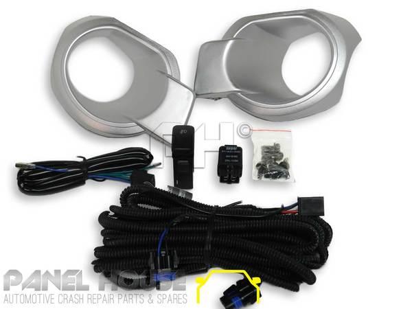 Panel House - Fog Lights LED Projector Upgrade Kit fits Ford RANGER PX Series 1 11 - 15 - 4X4OC™ | 4x4 Offroad Centre