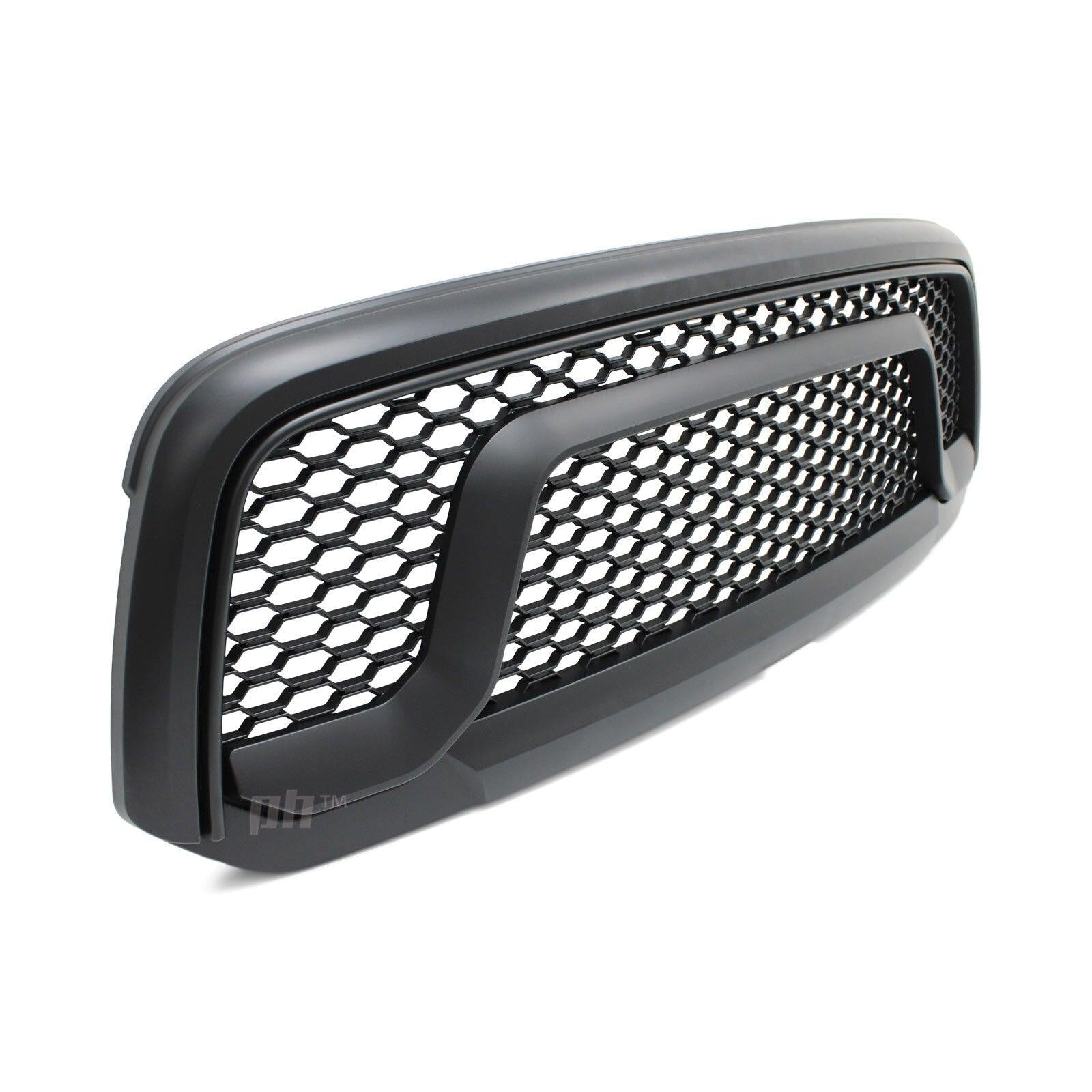 Panel House - Grill Black Edition Mesh Rebel Style fits Dodge RAM 1500 DS Laramie 2013 - 2018 - 4X4OC™ | 4x4 Offroad Centre