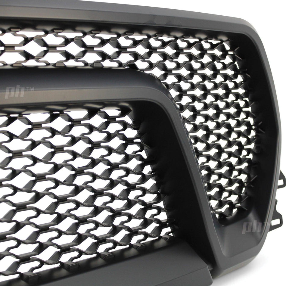 Panel House - Grill Black Edition Mesh Rebel Style fits Dodge RAM 1500 DT Laramie 2019 - 2021 - 4X4OC™ | 4x4 Offroad Centre