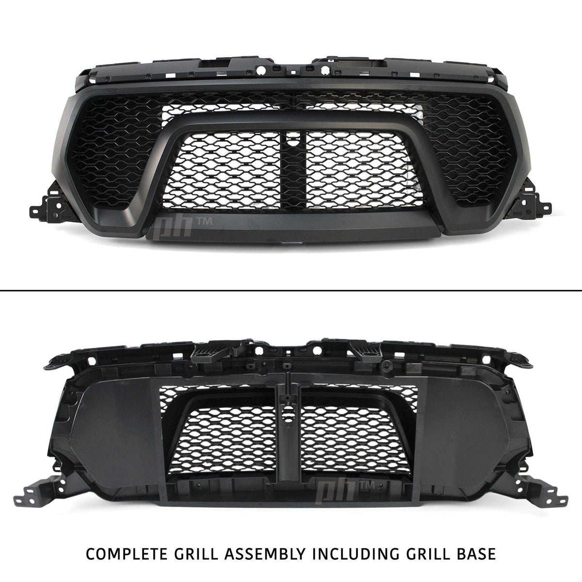 Panel House - Grill Black Edition Mesh Rebel Style fits Dodge RAM 1500 DT Laramie 2019 - 2021 - 4X4OC™ | 4x4 Offroad Centre